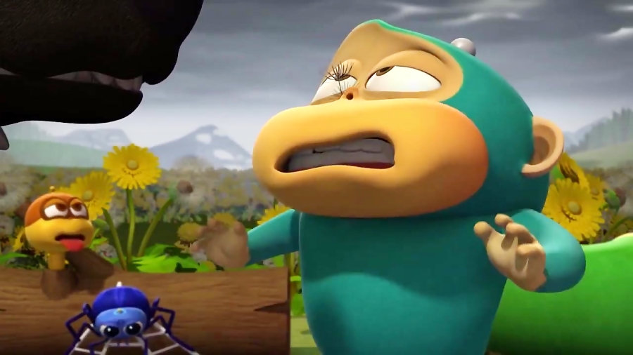 انیمیشن میمون های بیگانه Alien Monkes - قسمت 31